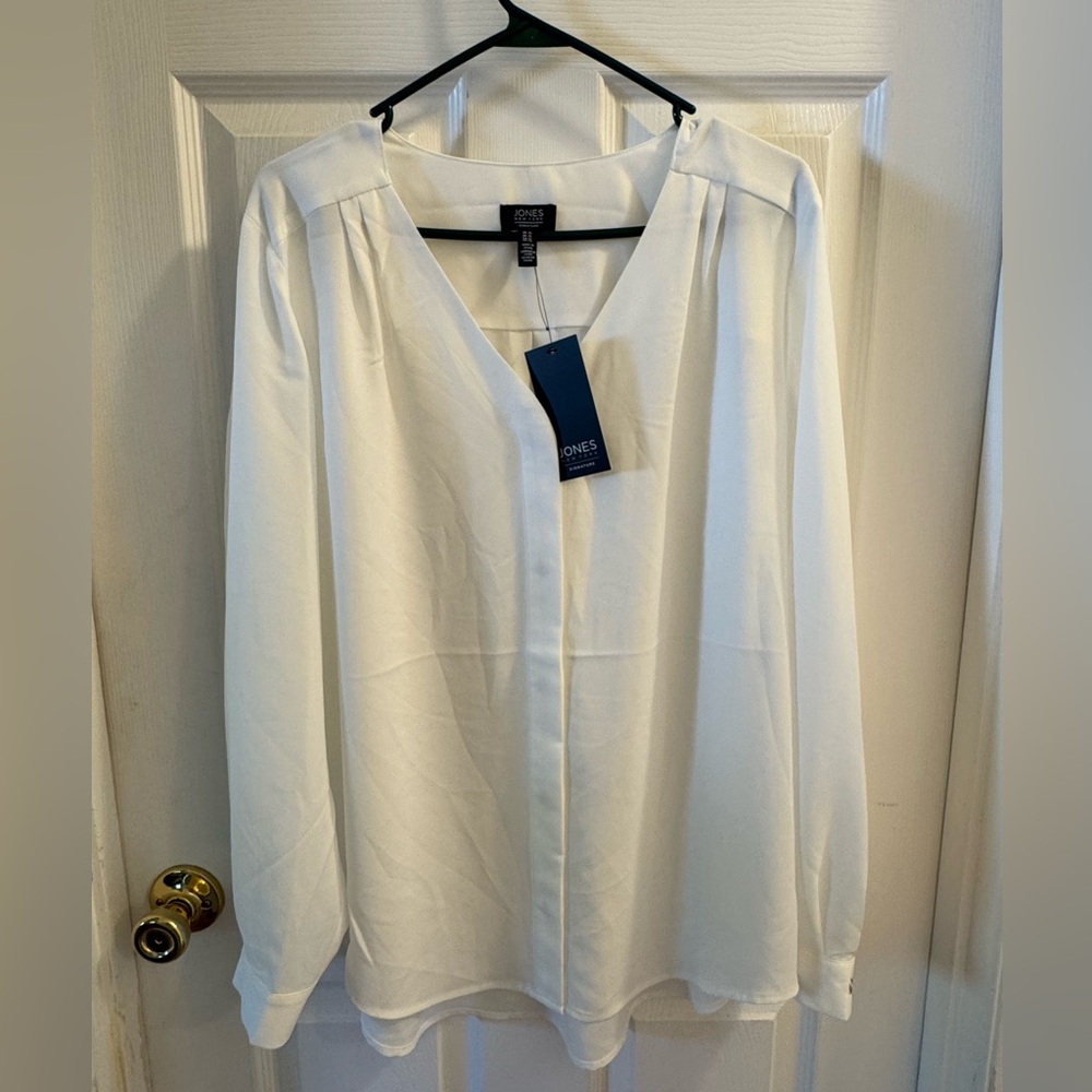 Jones New York LS Blouse | Size XL
